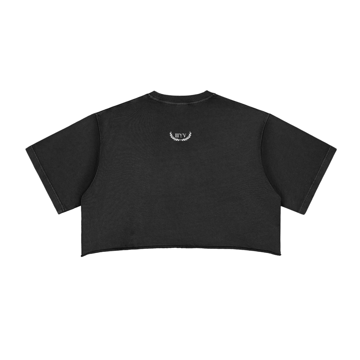 Raw Edge “Sunday” Crop Top