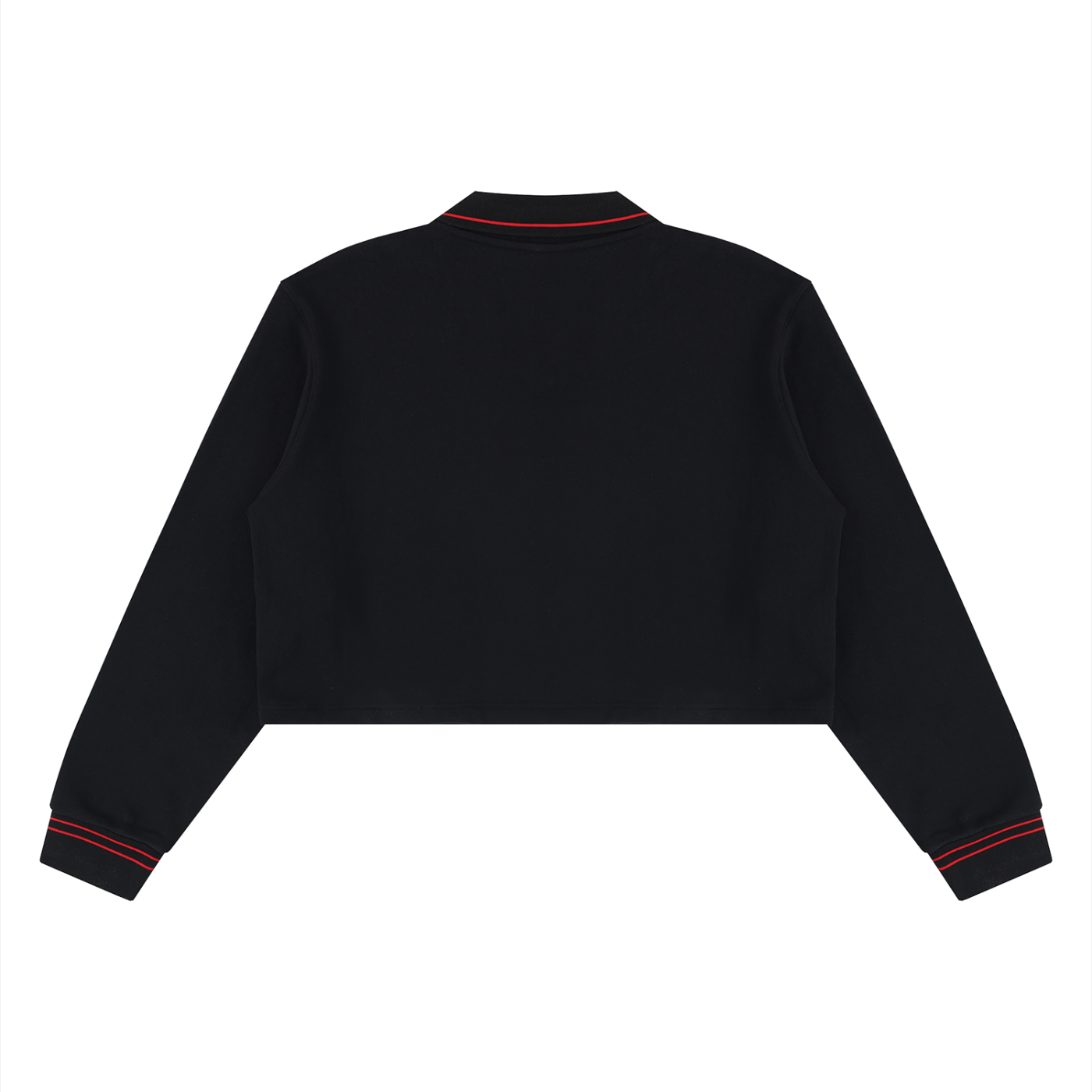 Georgia Athletics Collared Crop Sweatshirt