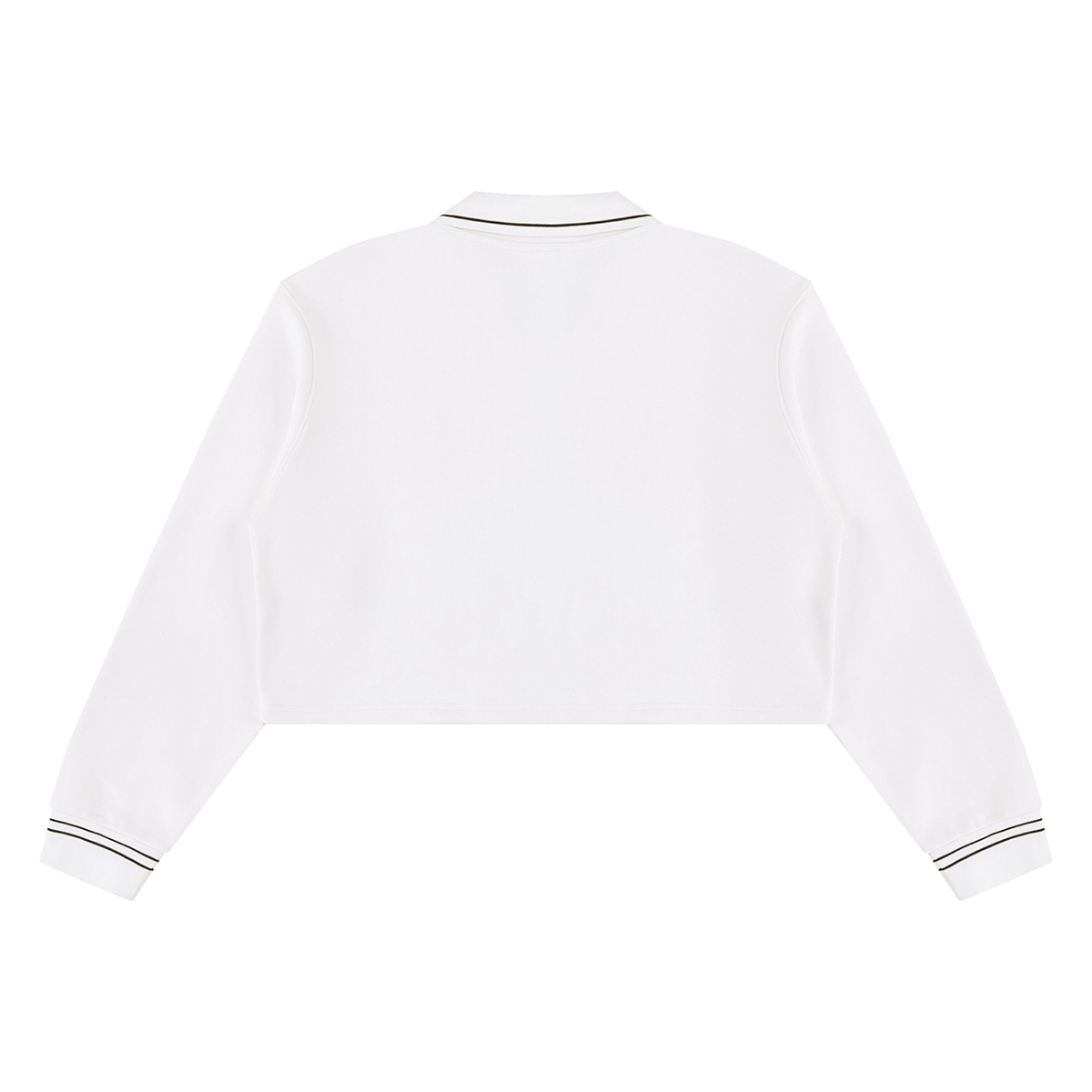 Georgia Athletics Collared Crop Sweatshirt