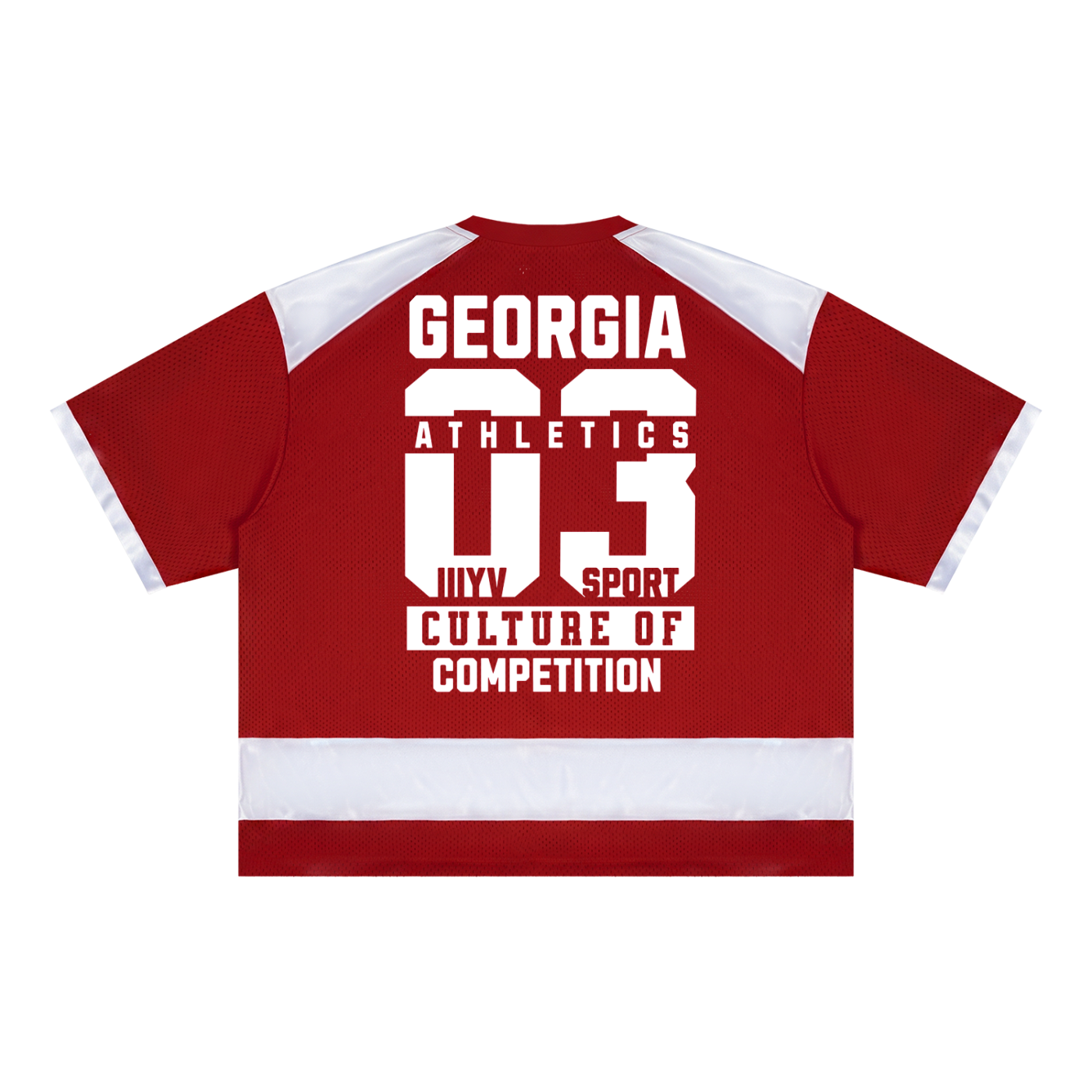Georgia 03 Lace-Up Mesh Jersey