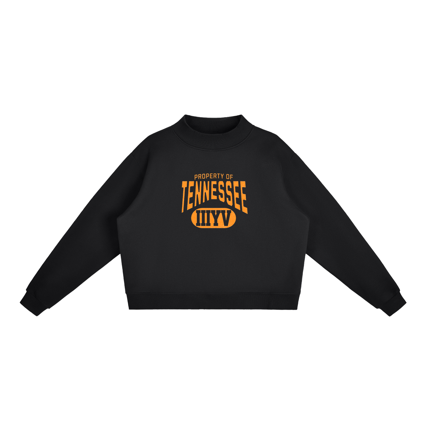 Property of Tennessee Mock-Neck Sweatshirt
