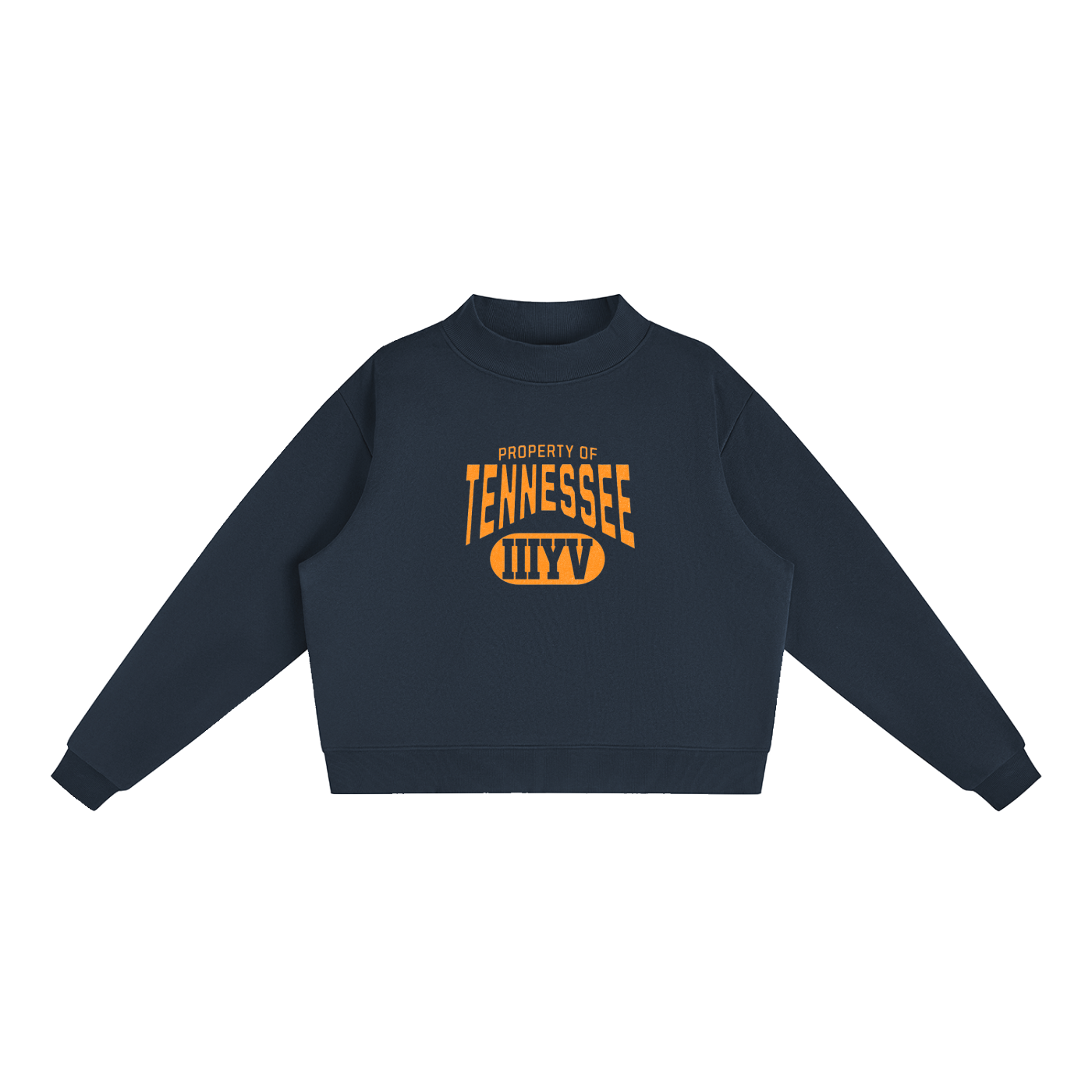Property of Tennessee Mock-Neck Sweatshirt