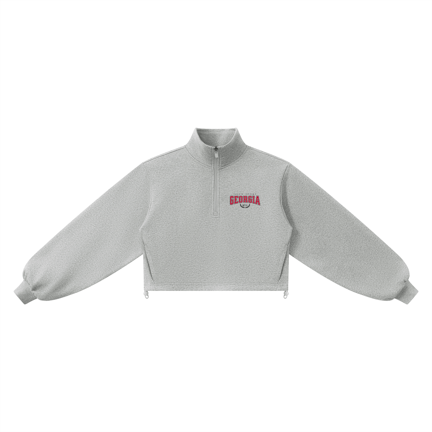 Women’s Mock-Neck Quarter-Zip Sweatshirt