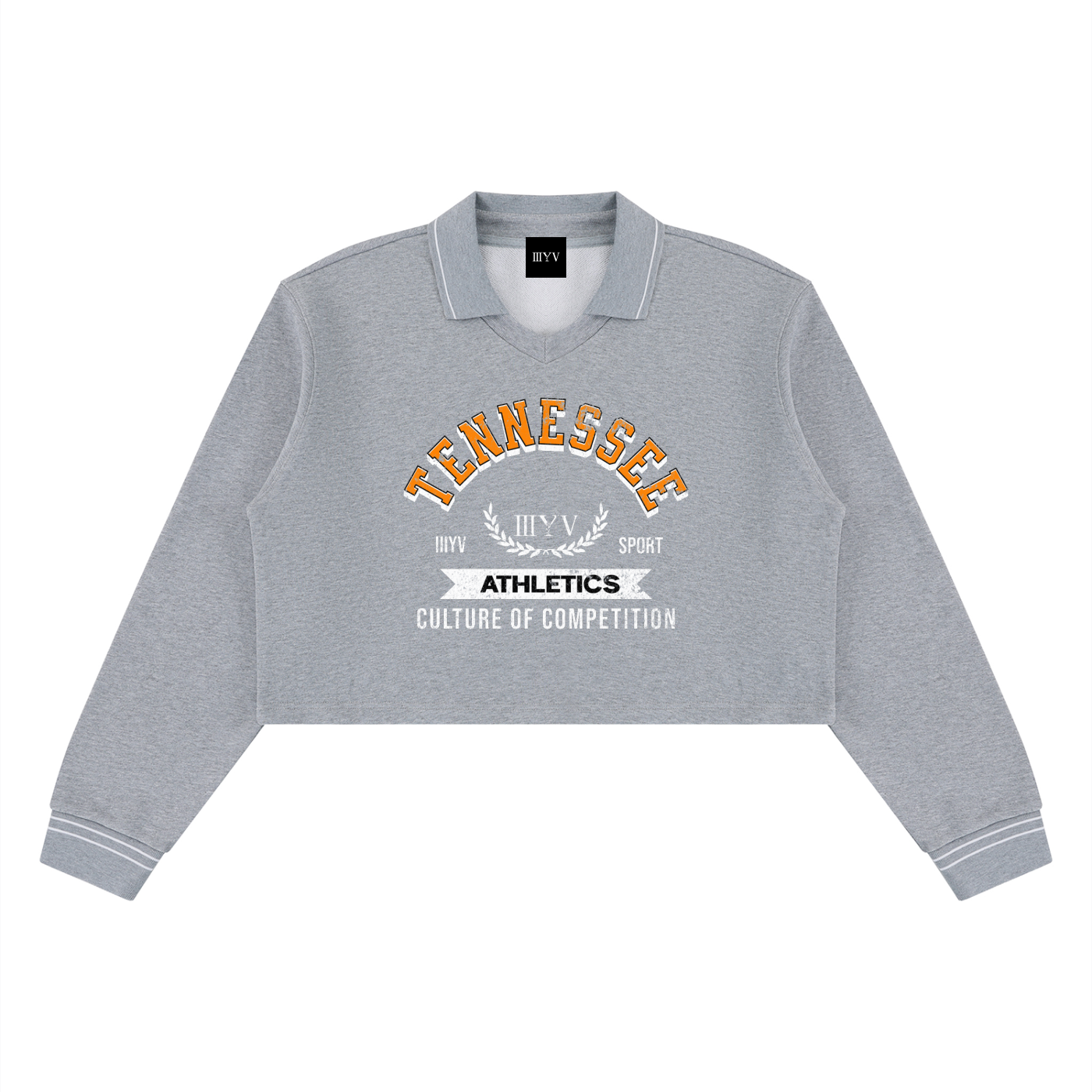 Tennessee Athletics Collared Crop Sweatshirt