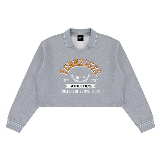Tennessee Athletics Collared Crop Sweatshirt