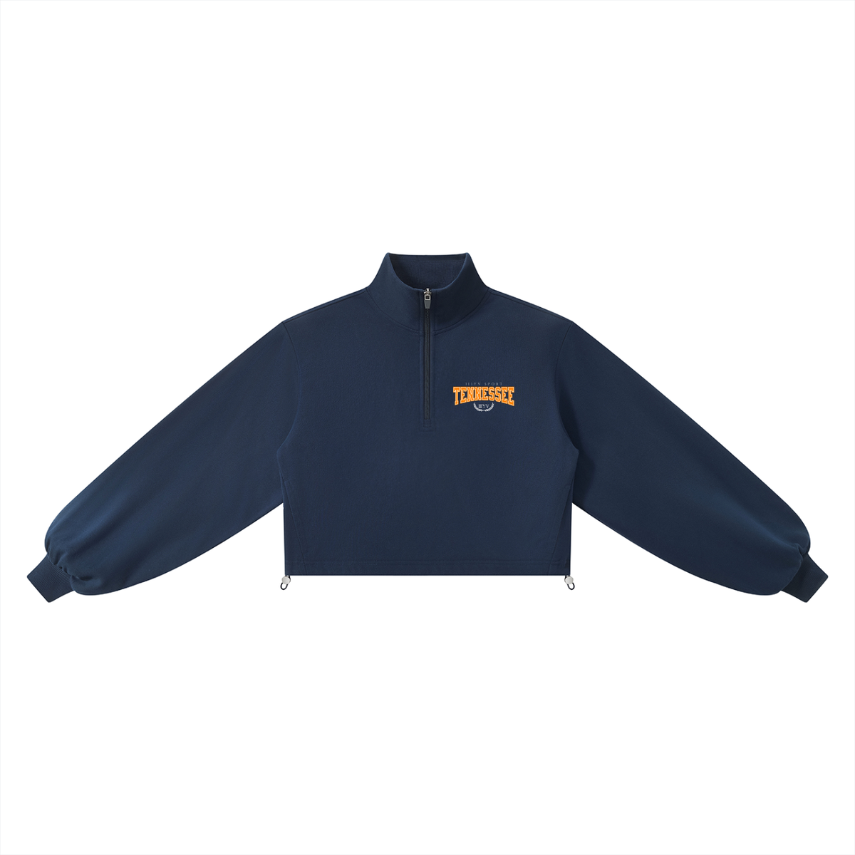 Tennessee Legacy Cropped Quarter-Zip Sweatshirt