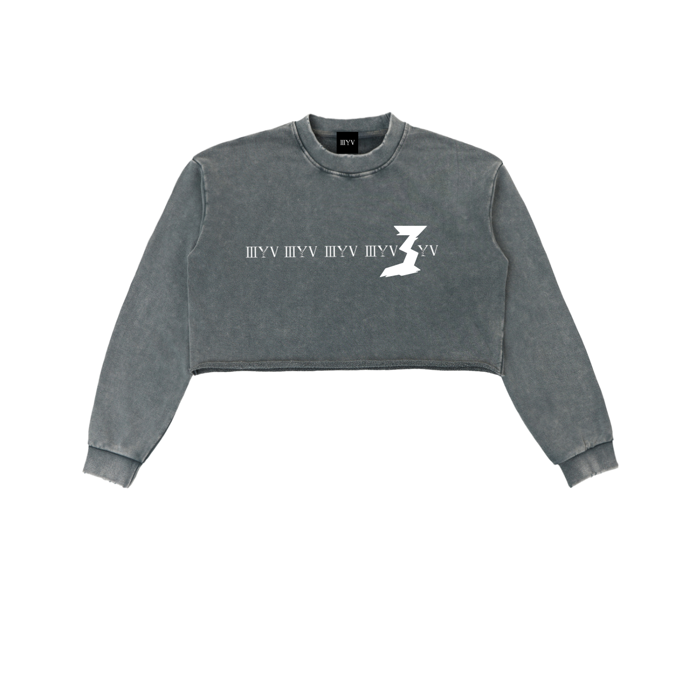 Cropped,Sweatshirt,SW,Raw Edge