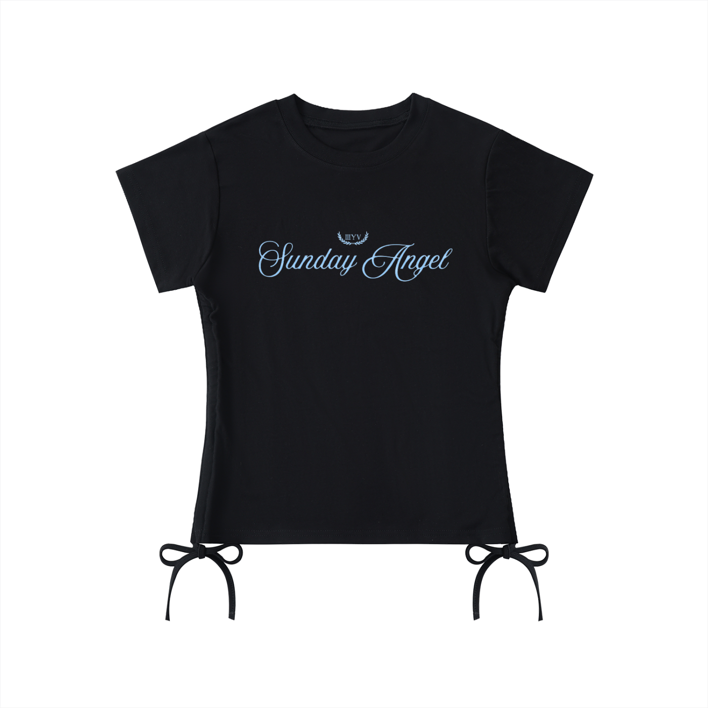 “Sunday Angel” Drawstring T-Shirt