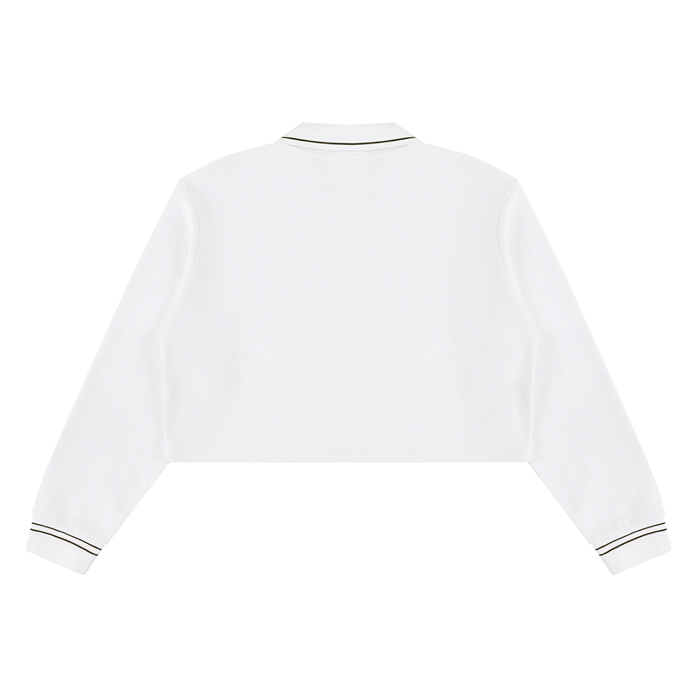 Georgia Athletics Collared Crop Sweatshirt