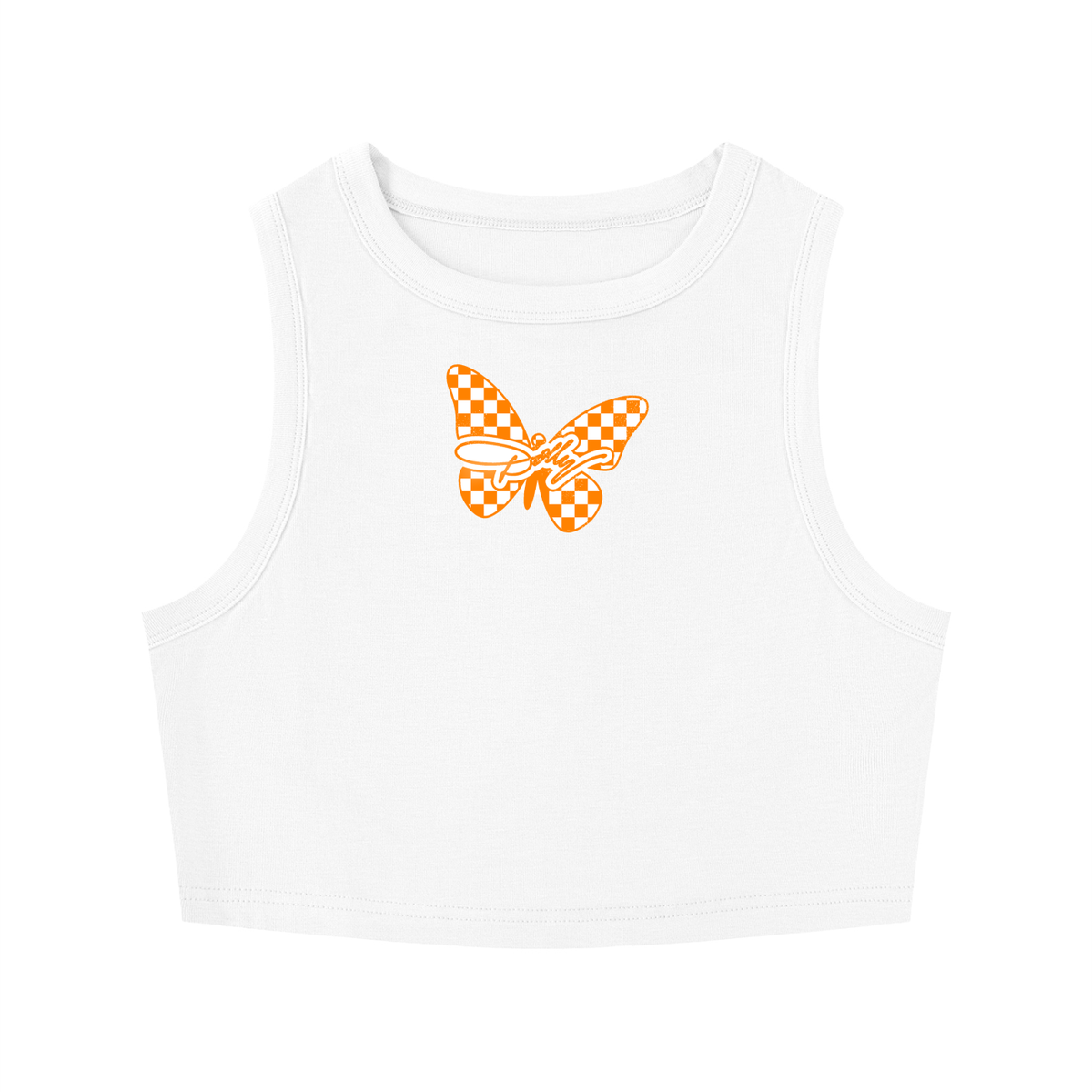 Dolly Butterfly Cropped Tank