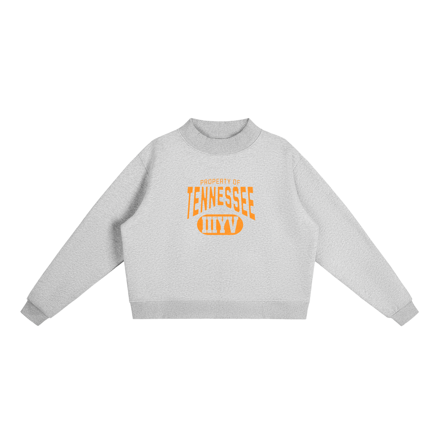 Property of Tennessee Mock-Neck Sweatshirt