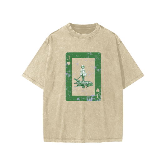 Washed “Little Monsters” Kids' T-Shirt