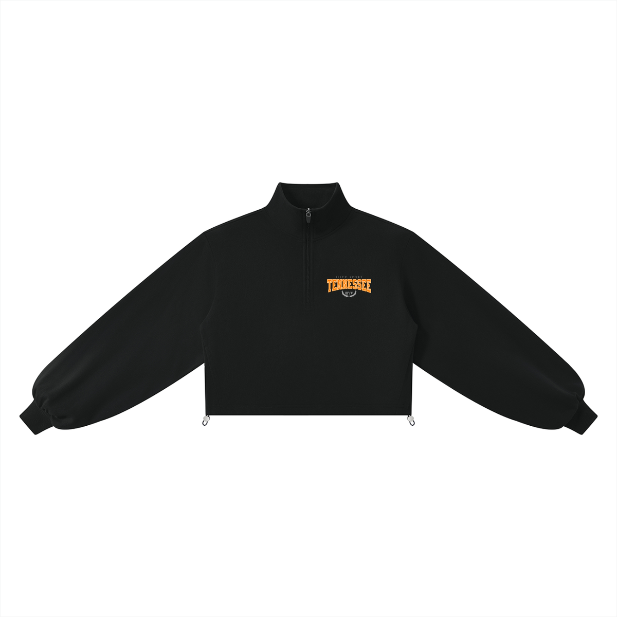 Tennessee Legacy Cropped Quarter-Zip Sweatshirt