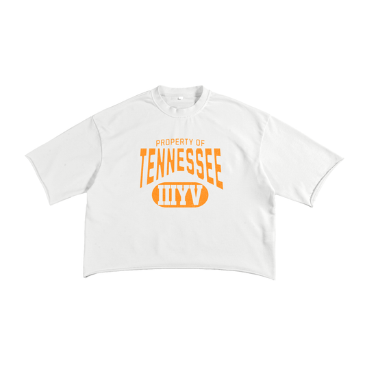 Tennessee Cropped French Terry Tee