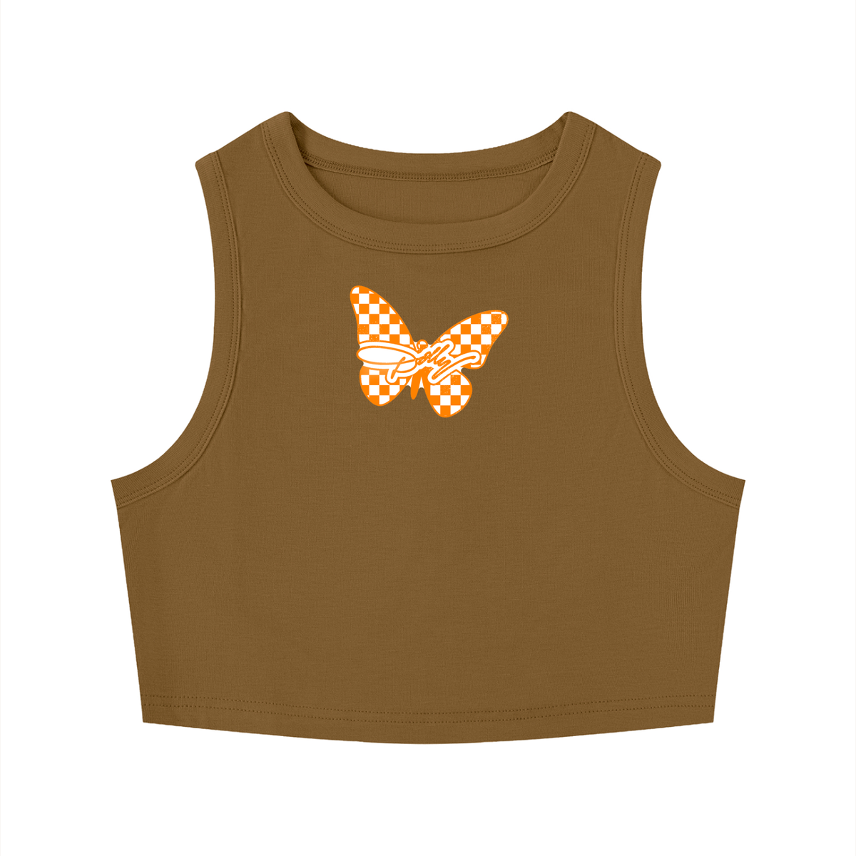 Dolly Butterfly Cropped Tank