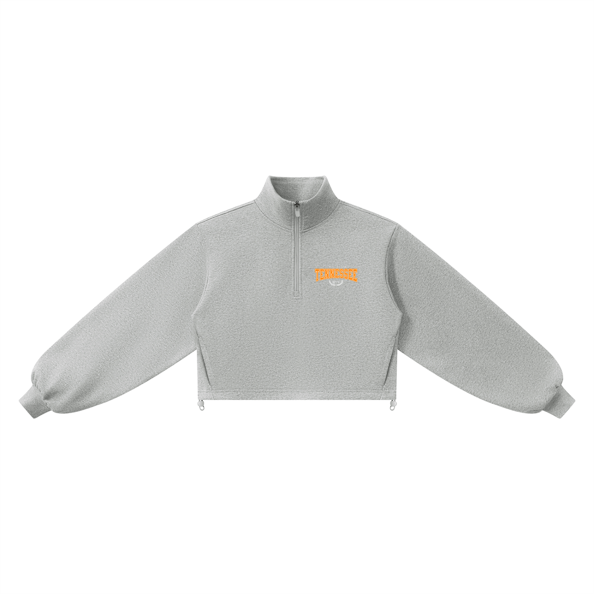 Tennessee Legacy Cropped Quarter-Zip Sweatshirt