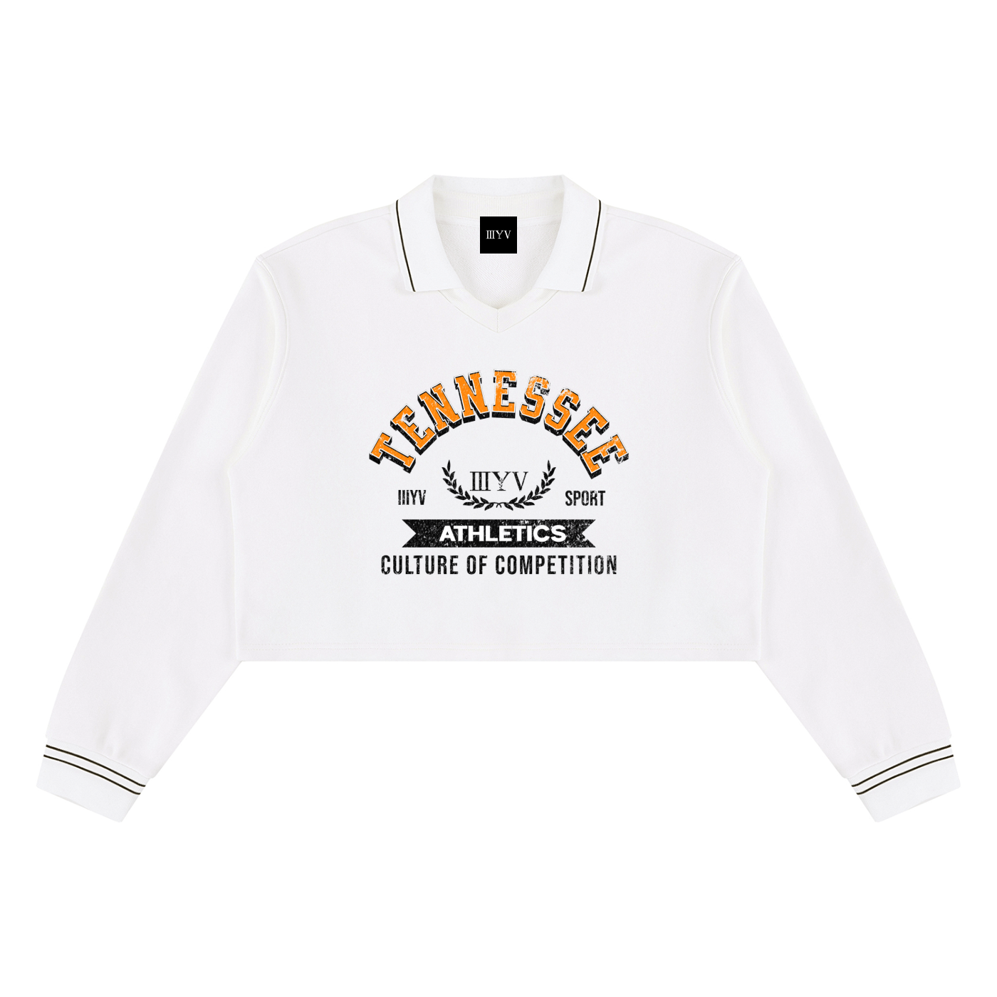 Tennessee Athletics Collared Crop Sweatshirt