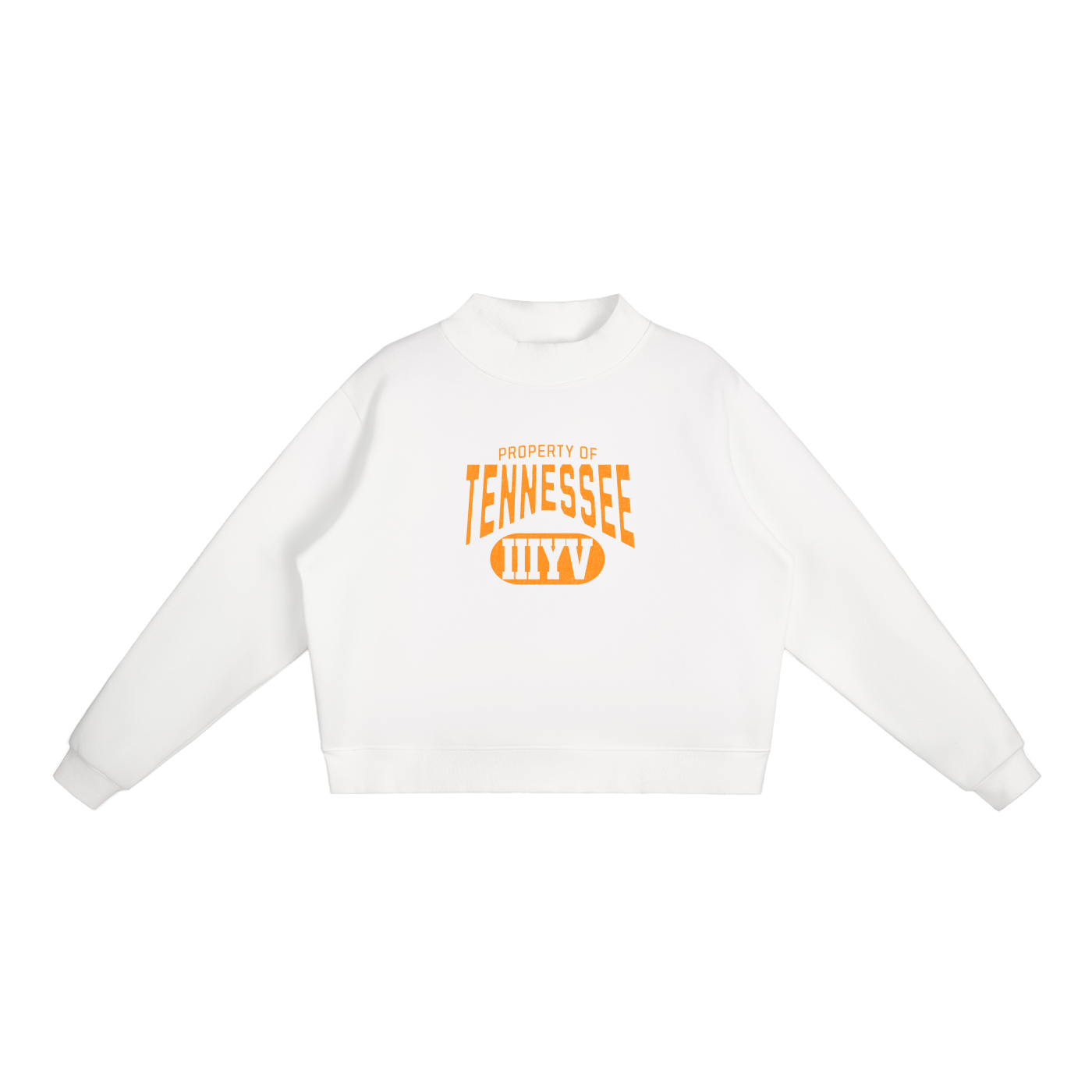 Property of Tennessee Mock-Neck Sweatshirt