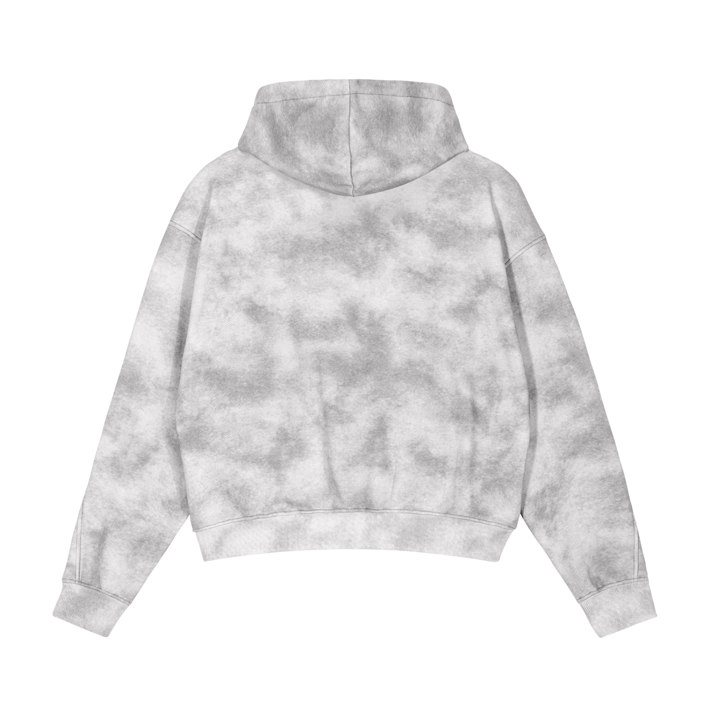 Dirty Washed Zip-Flow Hoodie