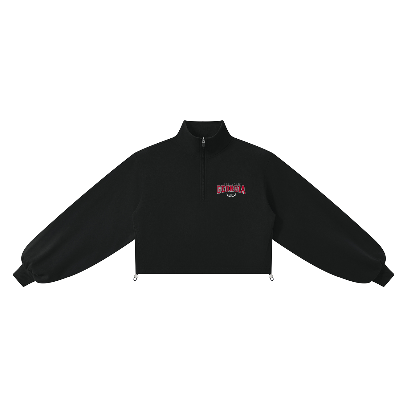 Women’s Mock-Neck Quarter-Zip Sweatshirt
