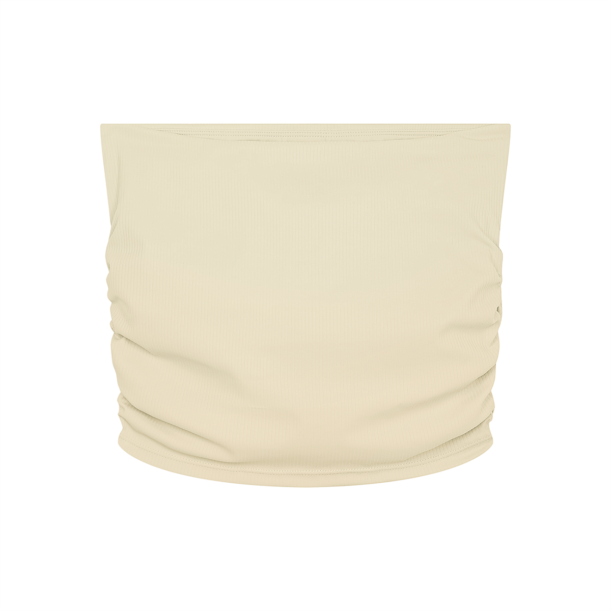 Dolly Butterfly Ruched Tube Top