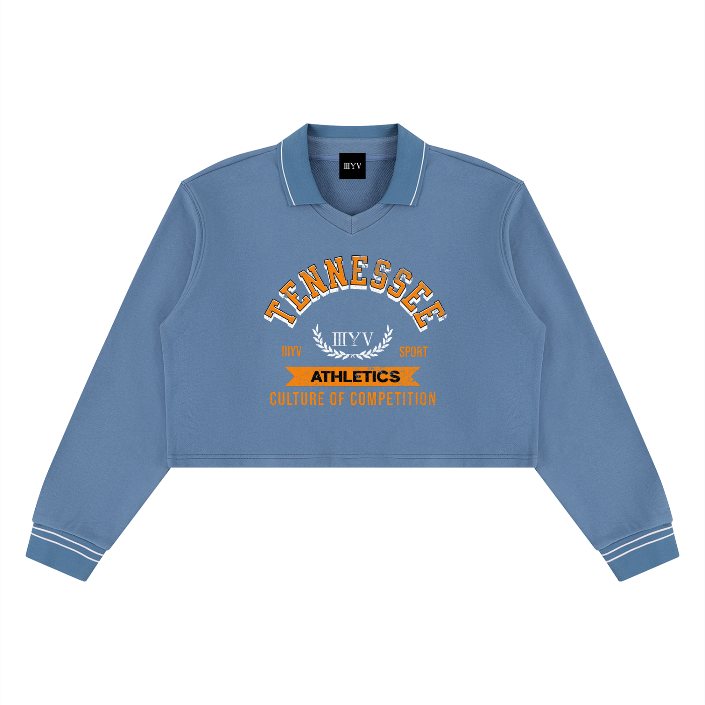 Tennessee Athletics Collared Crop Sweatshirt