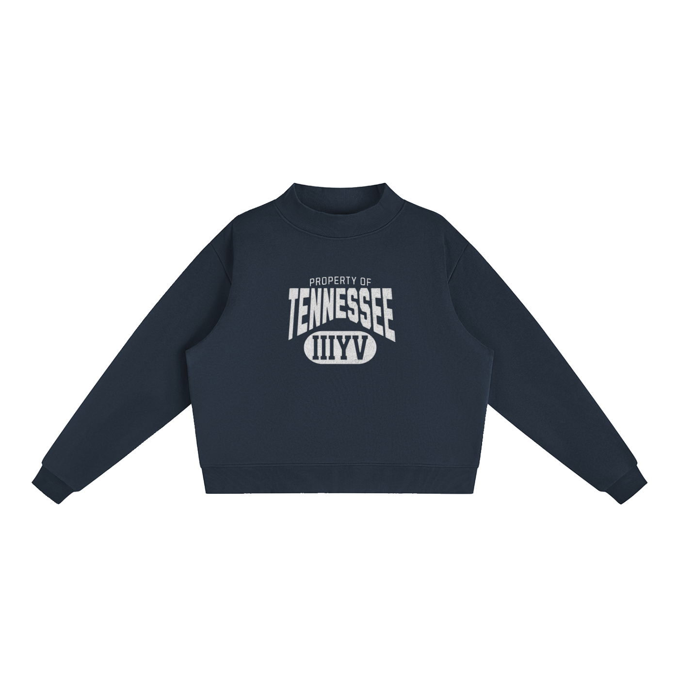 Property of Tennessee Mock-Neck Sweatshirt