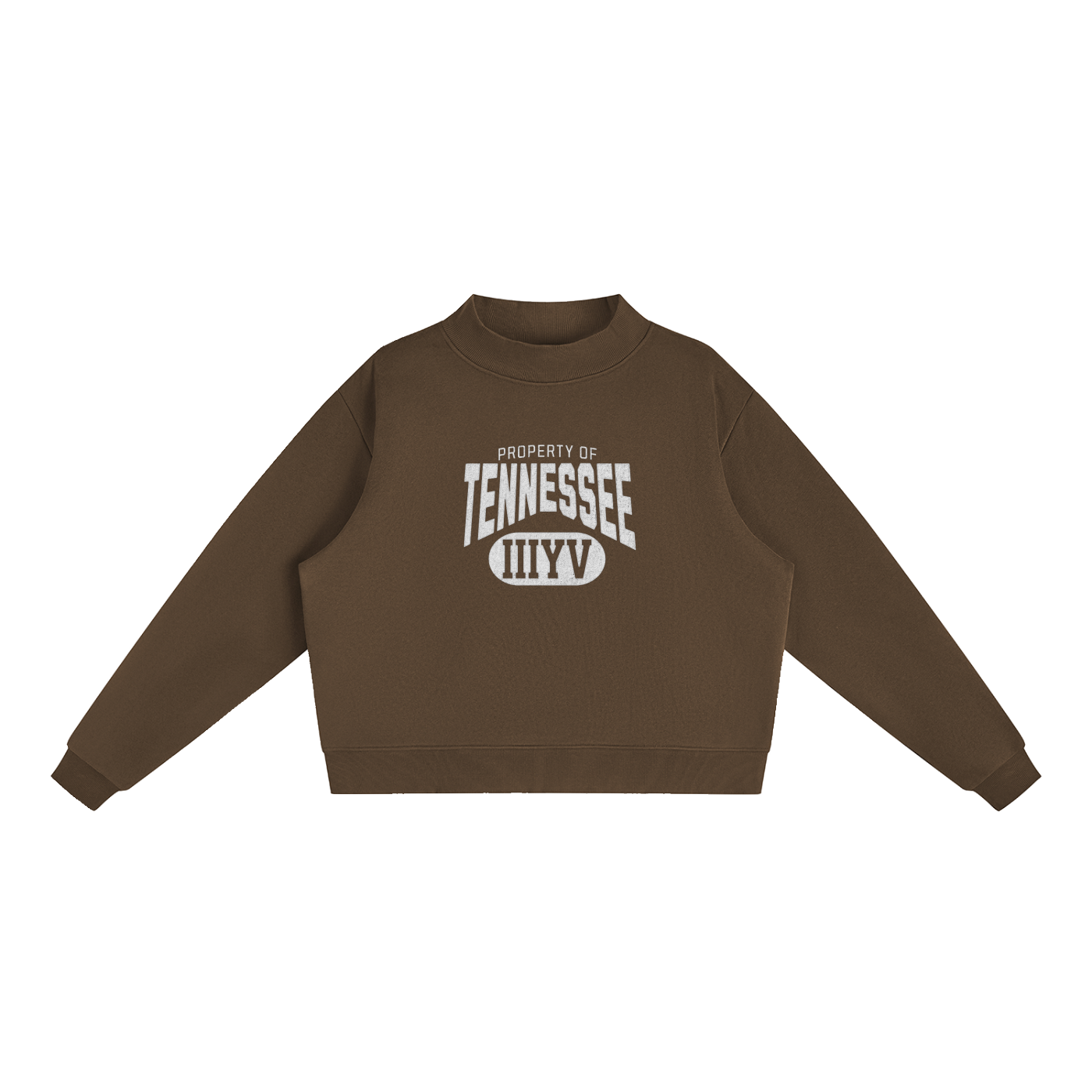 Property of Tennessee Mock-Neck Sweatshirt
