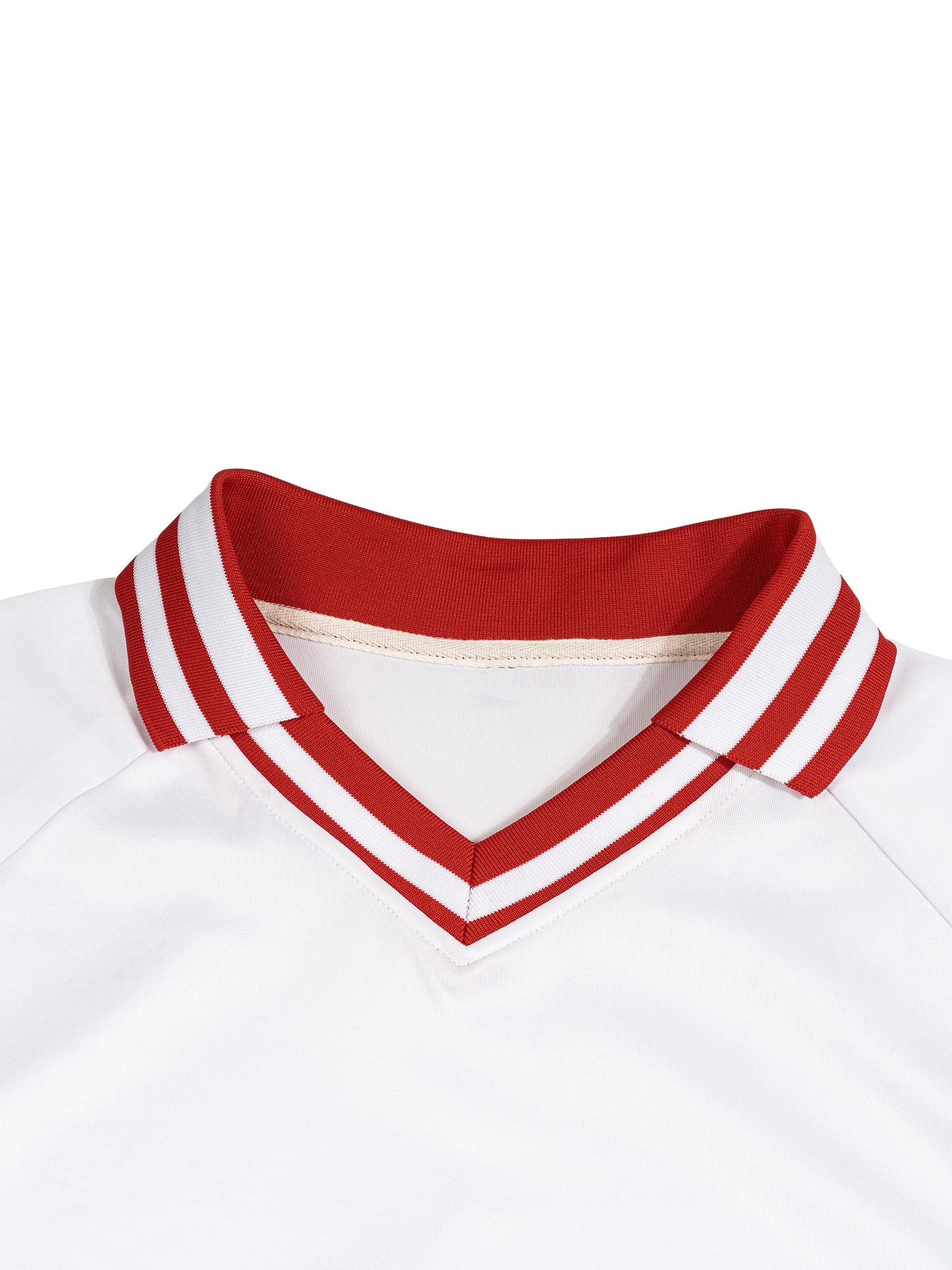Contrast Lapel Collar Georgia T-Shirt